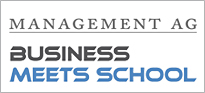 Assmann supports the Management AG Logo of the Management AG Business meets School