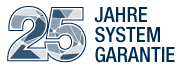 25 Jahre Systemgarantie Icon